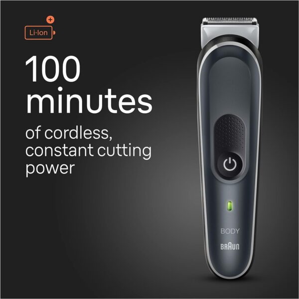 Braun Body Groomer Series 5 5360, Body Groomer for Men, for Chest, - Image 4