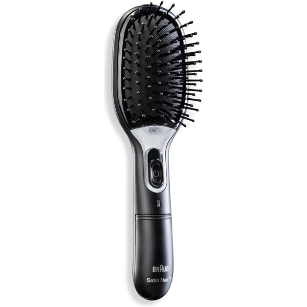 Braun Satin 7 Hair Styler Comb Brush, Black, BR710 - Image 5