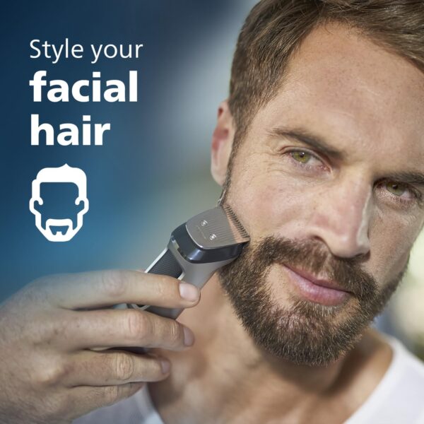 Philips Multigroom 7000 MG7715/13 - All-in-One Trimmer with 13 Attachments, DualCut Technology, Self-Sharpening Blades, and Lithium-Ion Battery - Image 6
