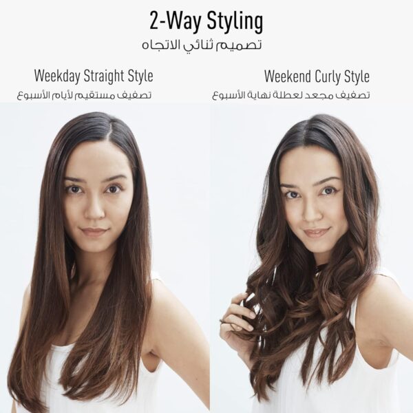 Panasonic Eh-Hv21 2-Way Ceramic Hair Straightener Curler - Image 6