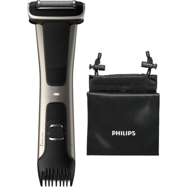 PHILIPS Bodygroom 7000 Showerproof Body Shaver, Silver/Black, BG7025/13 - Image 5