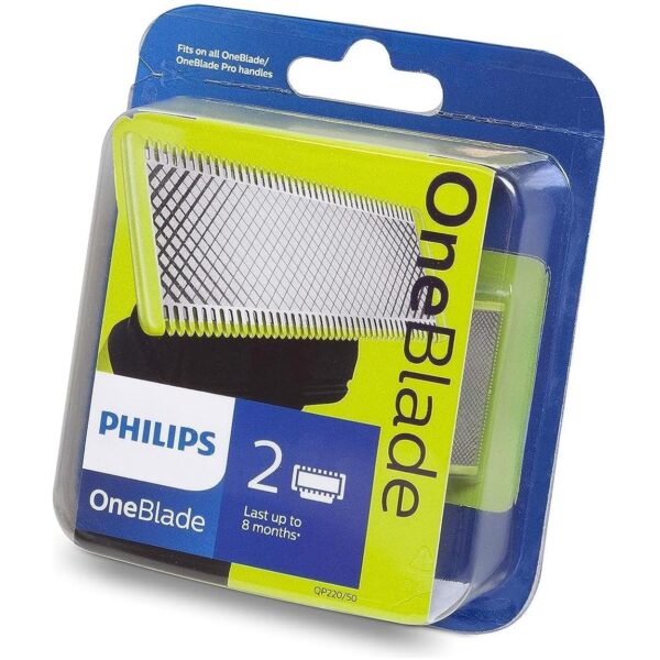 Philips Replacement Blade For Qp2520/Qp6505, Lime Green/Charcoal Grey - Qp220/51 - Image 3