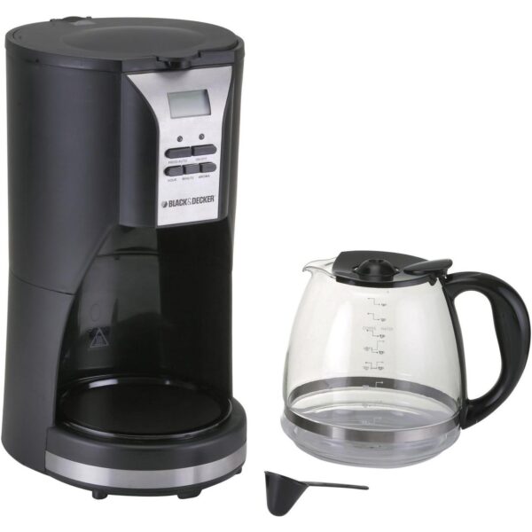 Black+Decker 12 Cup Coffee Maker, DCM90-B5 - Image 3