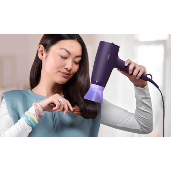 Philips 3000 Hair Dryer - Purple, BHD340 - Image 2