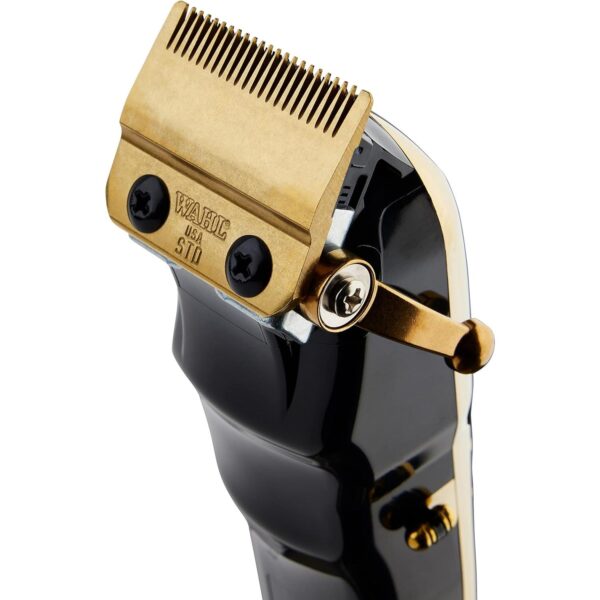 Wahl Professional 5 Star Gold Cordless Magic Clip Hair Clipper with 100+ Minute Run Time for Professional Barbers and Stylists - Model 8148-700 - Image 5