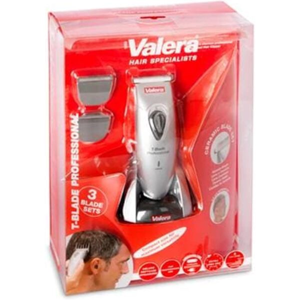 Valera 642.01 T, T Blade Professional Hair Clipper Universal Voltage, Grey, Small - Image 6