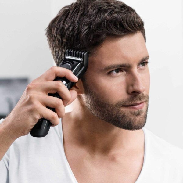 Braun HC5050 Hair Clipper With 2 Comb Attachments + Soft Bag, Cord & Cordless - Image 4