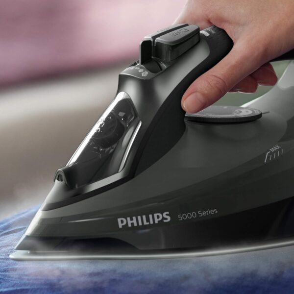 Philips DST5040/86 Steam Iron, 2600 W, 320 milliliters, Black - Image 2