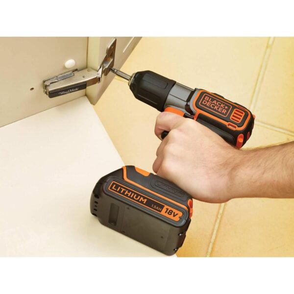 BLACK+DECKER ASD18KB - Cordless (Li-Ion), 18 V, - Image 4