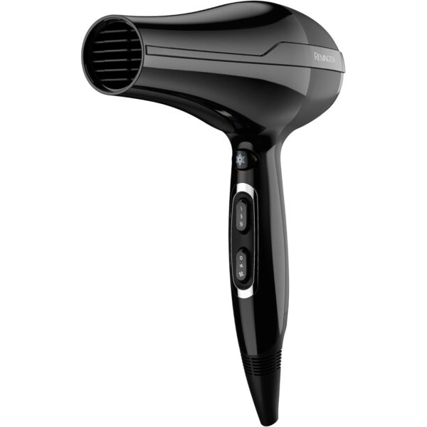 Remington Pro-Air AC5999 Ion Hair Dryer 2300 Watt Powerful AC Motor Two Styling Nozzles Diffuser Black - Image 5