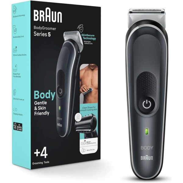 Braun Body Groomer Series 5 5360, Body Groomer for Men, for Chest,