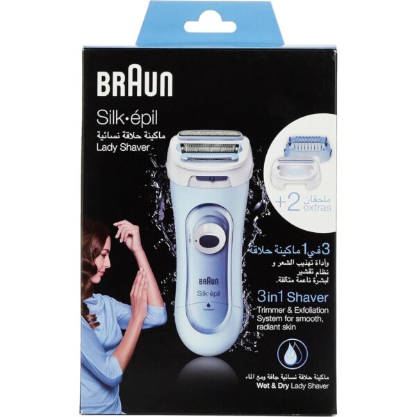 Braun Silk-Epil Lady Shaver 5160 – Wet & Dry,