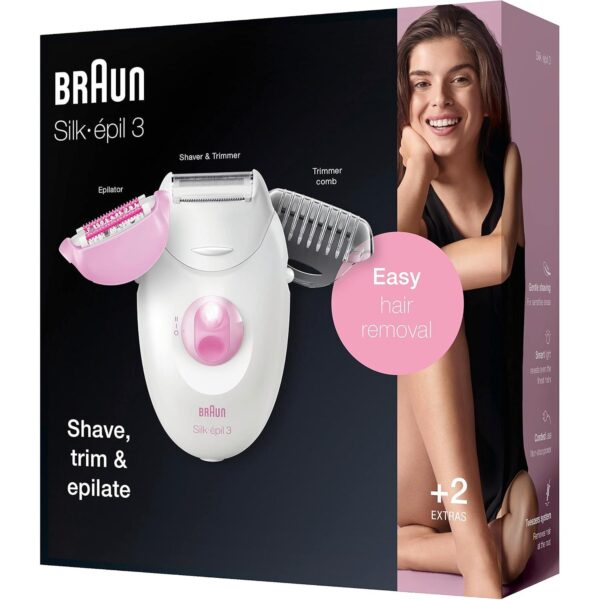 Braun silk-pil 3 beauty-set, epilierer - Image 2
