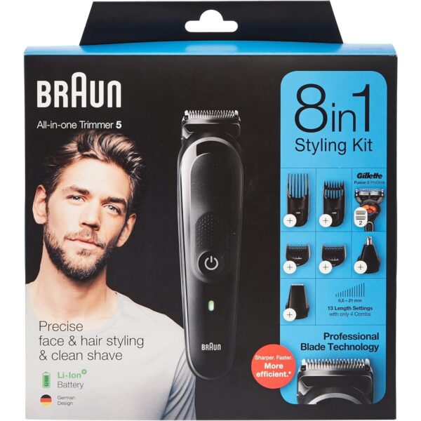 Braun MGK5260 All in one Trimmer 8 in 1 Trimmer