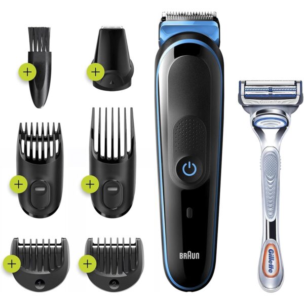 Braun All-in-One Hair Trimmer MGK3242 - 8-in-1 Grooming Kit, Rechargeable, - Image 7