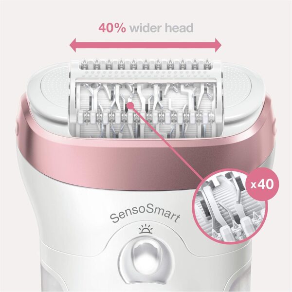 Braun Silk-epil 9 9-538 Wet & Dry Epilator With 3 Extras - Image 5