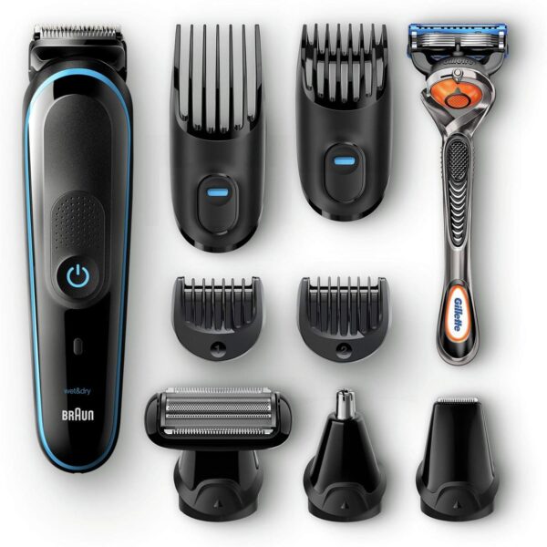 Braun 9-in-1 All-in-one trimmer MGK5080 Beard Trimmer & Hair Clipper,