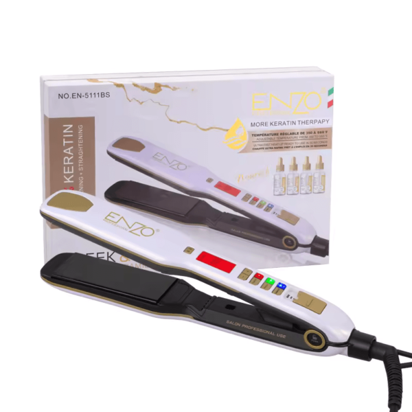 ENZO EN-5111BS Professional Hair Straightener  - Intl Version - Image 2