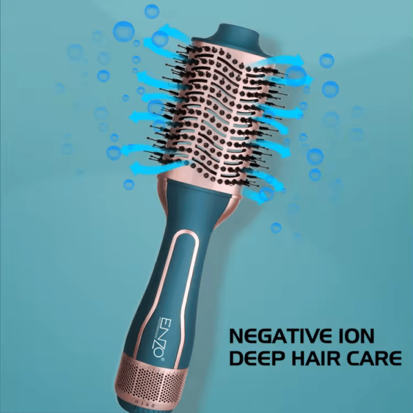 ENZO EN-4112 ENZO Hot Air Hair Brush Styler – Intl Version - Image 3