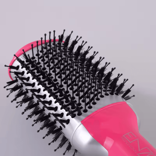 ENZO EN-4118B Hot Air Brush Styler  – 2-in-1 -Intl Version - Image 2