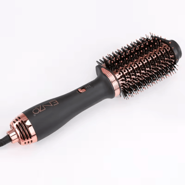 ENZO EN-4130  Hot Air Brush Styler  2-in-1 Blow Dryer and Brush, 1200W,-Intl Version - Image 3