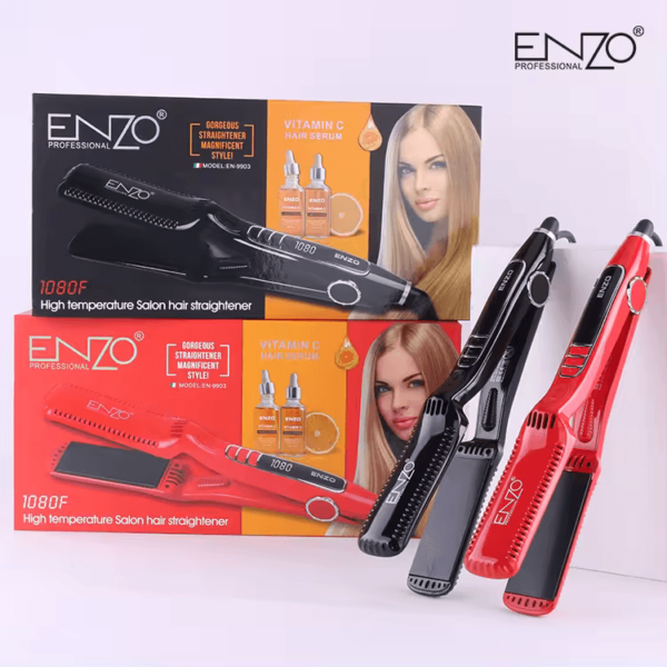 ENZO EN-9903 Professional Keratin Hair Straightener – Intl Version