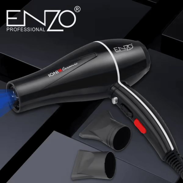 ENZO EN-111B Professional Hair Dryer – 2000W -Intl Version - Image 4