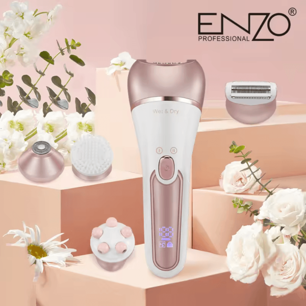 ENZO EN-5842 10-in-1 Epilator for Women  - Intl Version - Image 2