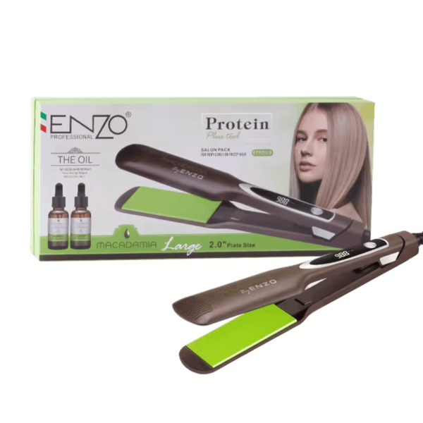 ENZO EN-3991L Professional Ceramic Hair Straightener –Intl Version - Image 4