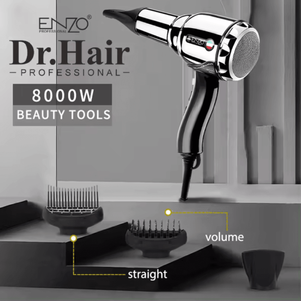 ENZO EN-3001 Professional Hair Dryer – Powerful 2200W -Intl Version - Image 3