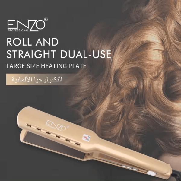 ENZO EN-3337 Professional Hair Straightener- Intl Version - Image 3