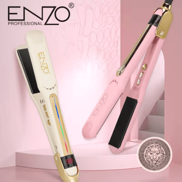 ENZO EN-2401 Hot Selling MCH Heater Brazilian Hair Straightener – Intl Version - Image 4