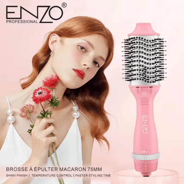 ENZO EN-6210 Rotating Hair Blow Dryer Brush-Intl Version - Image 4
