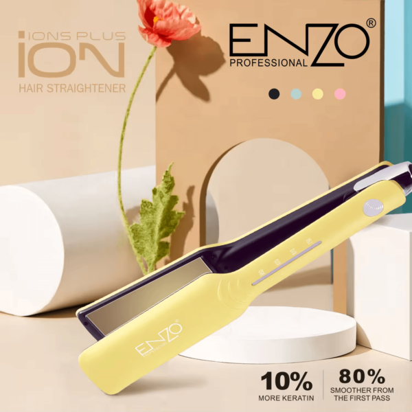 ENZO EN-3994  Professional Hair Straightene -Intl Version - Image 4