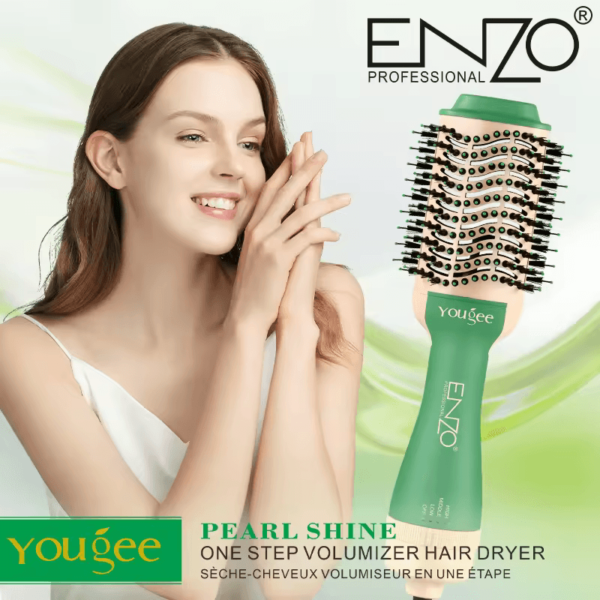 ENZO EN-6212 Professional One-Step Hair Dryer and Styler - International Version - Image 3
