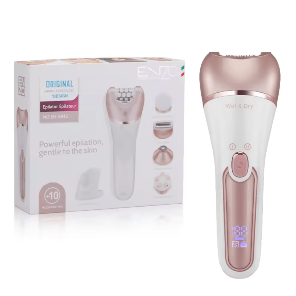 ENZO EN-5842 10-in-1 Epilator for Women  - Intl Version - Image 9