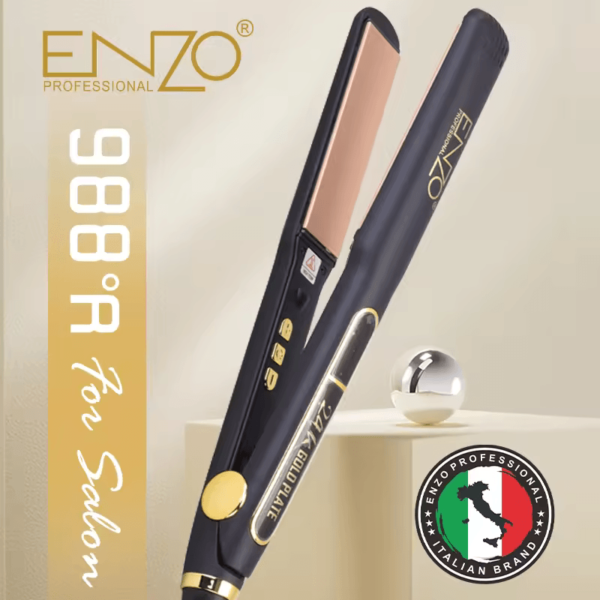 ENZO EN-5182 ENZO Professional Ceramic Hair Iron Straightener - Intl Version - Image 4