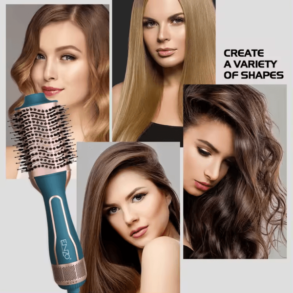 ENZO EN-4112 ENZO Hot Air Hair Brush Styler – Intl Version - Image 2