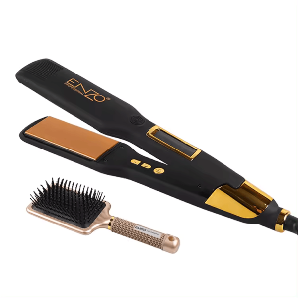 ENZO EN-9920A Professional Hair Straightener - Intl Version - Image 2