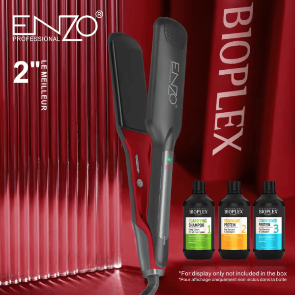 ENZO EN-3986 Enzo Professional Hair Repair Tool Kit Protein Hair Straightener-Intl Version - Image 2