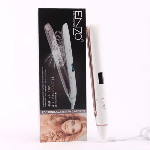 ENZO EN-3125 Professional Ceramic Hair Straightener - Intl Version - Image 5
