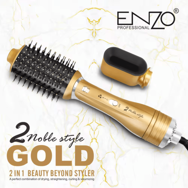 ENZO EN-751  2-in-1  Blow Dryer and Styling Brush –Intl Version - Image 4