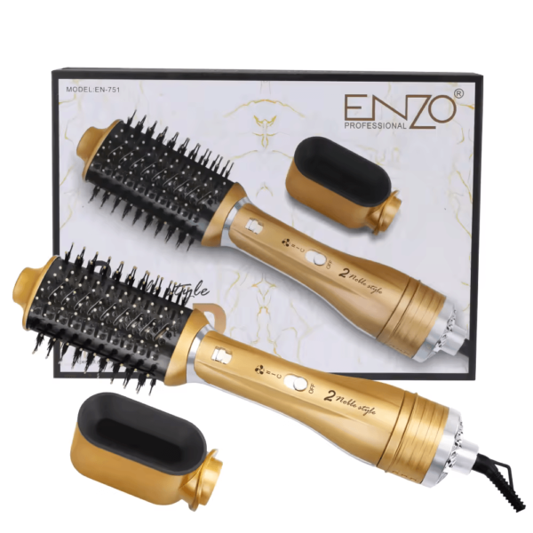 ENZO EN-751  2-in-1  Blow Dryer and Styling Brush –Intl Version - Image 2
