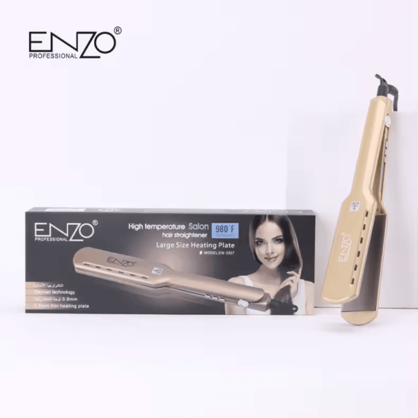 ENZO EN-3337 Professional Hair Straightener- Intl Version