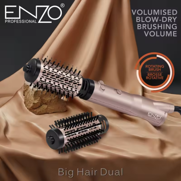 ENZO EN-741 Professional Rotating Volumizing Blow Dryer- 2200W- Intl Version - Image 4