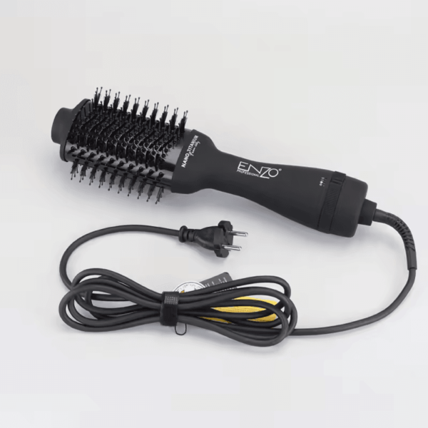 ENZO EN-6215 ENZO Round Blow Hair Brush – 2-in-1 Hair Dryer Brush, 1500W -Intl Version - Image 7