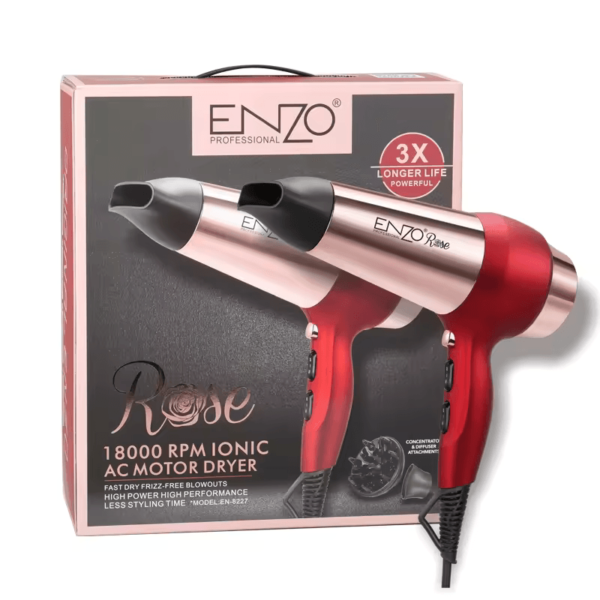 EN-8227 Professional Hair dryer 18000 RPM -Intl Version - Image 5