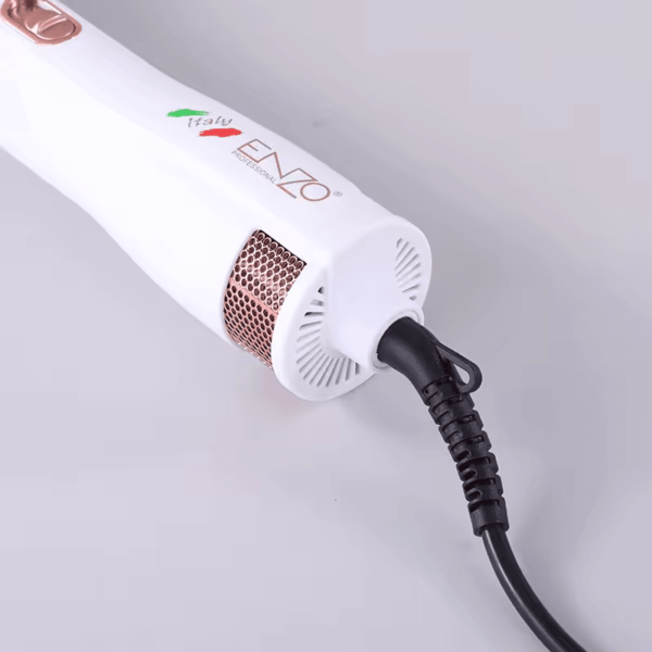 ENZO EN-740 ENZO 3-in-1 Hot Air Brush Blow Dryer, Curler, and Straightener Combo Pack - Intl Version - Image 5