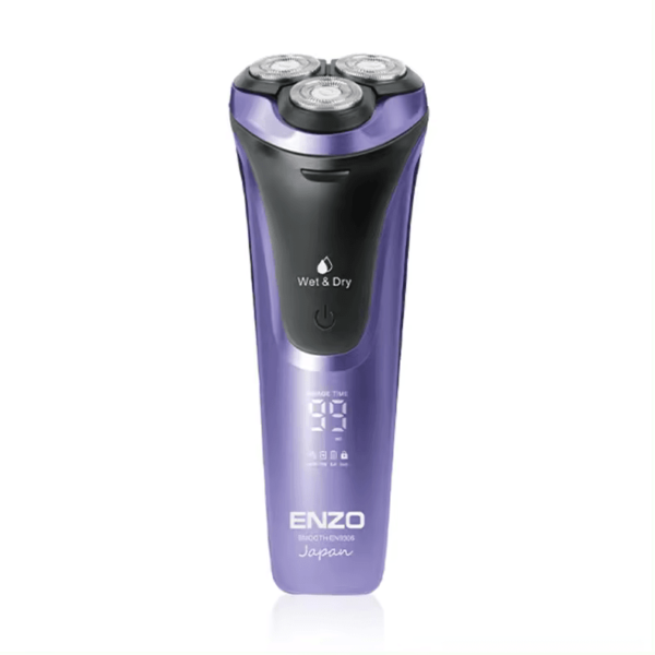 ENZO EN-9306 Rechargeable Triple Blades Shaving Razor for Men-Intl Version - Image 6