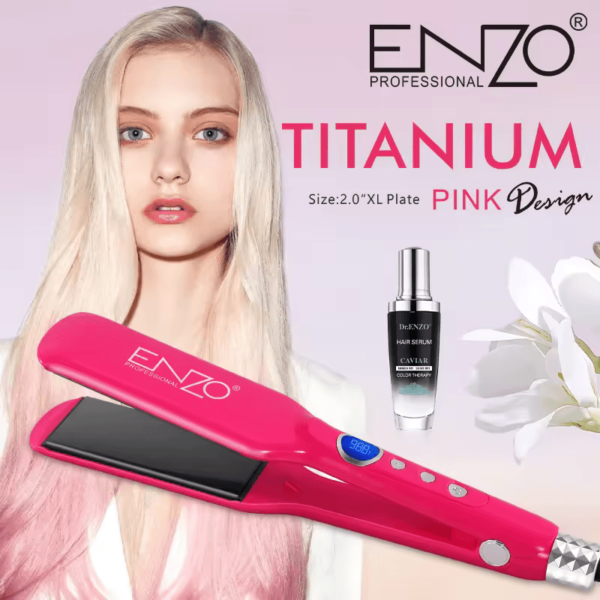 ENZO EN-3215 Professional Hair Straightener -Intl Version - Image 9